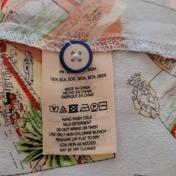 Silk tank top - Picture 8 of 9